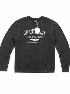 Vineyard Crew Grand Turk Sweatshirt Gray Men’s Large NWT